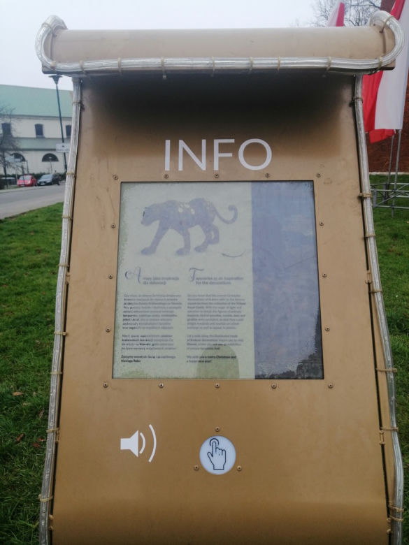 Świąteczne dekoracje w Krakowie