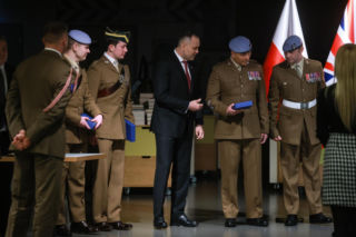 Karol Nawrocki w National Army Museum