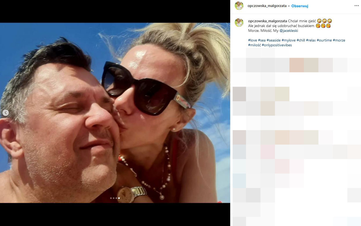 Małgorzata Opczowska kocha polskie morze