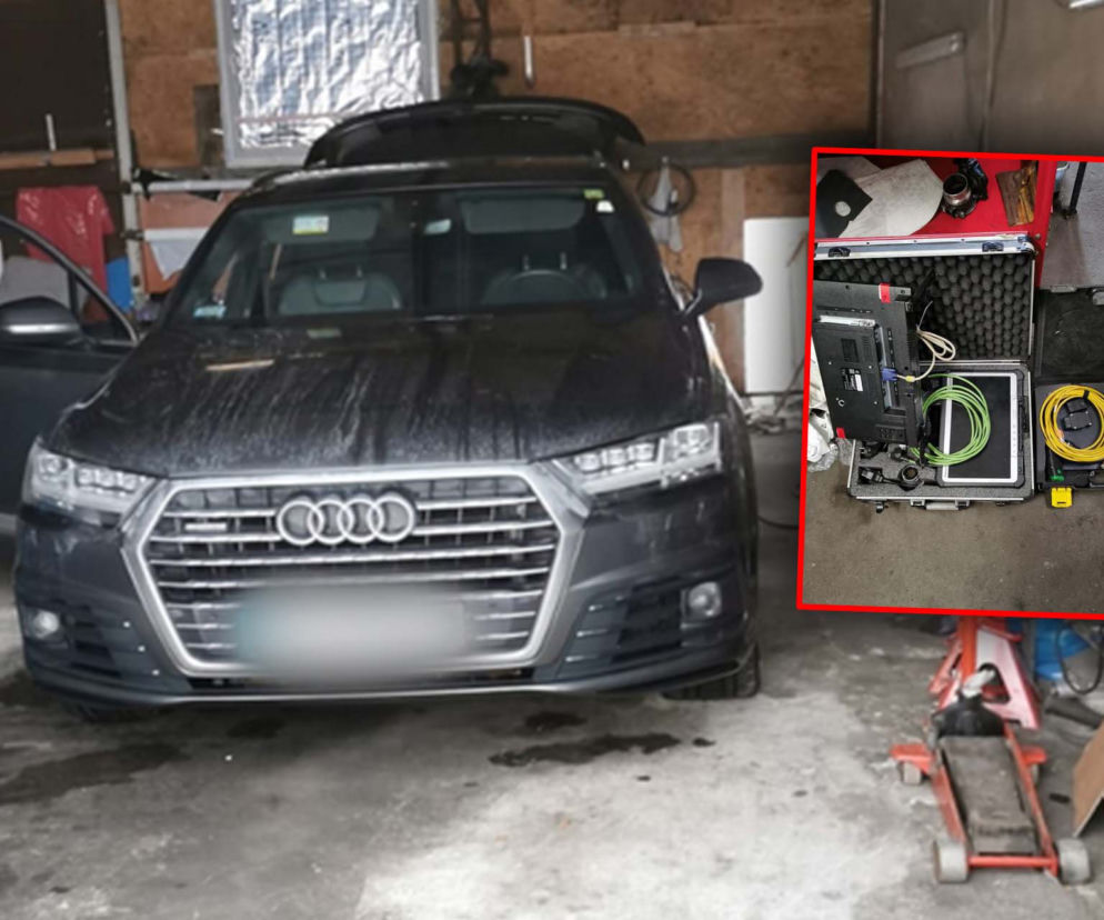 Odzyskali SUV-a wartego krocie