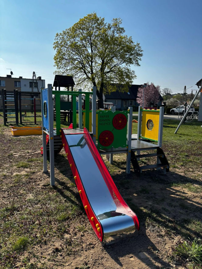 Nowe place zabaw w Gminie Osieczna