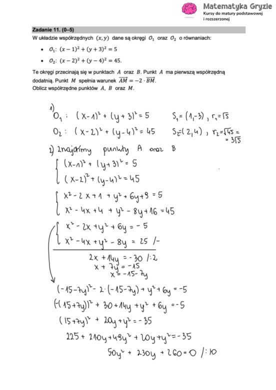 Matura 2025 matematyka rozszerzona: ODPOWIEDZI do wszystkich zadań, gotowe rozwiązania matury z matematyki rozszerzonej - Formuła 2015 [12.05.2025]	