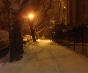 zima, NYC, 