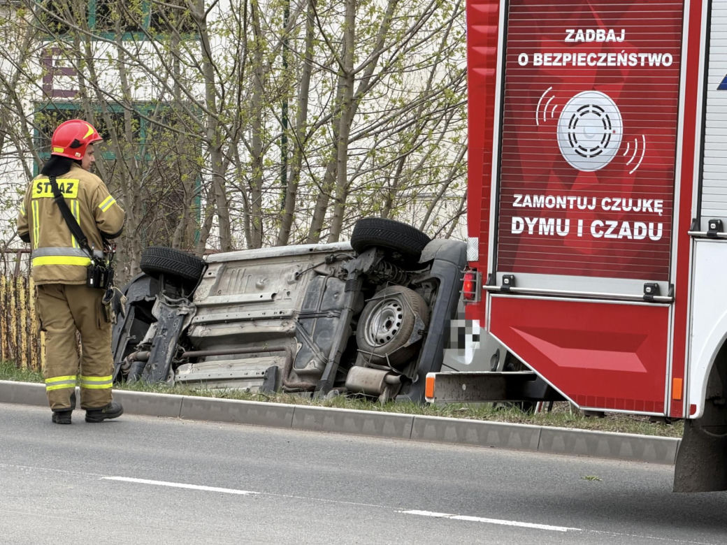 Wypadek w Kobyłce