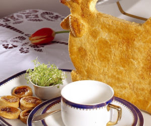 Pieczone ciasto na Wielkanoc