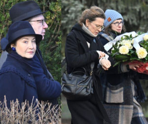 Zamachowski i jego była żona spotkali się po latach na pogrzebie Umer. On był z partnerką, a ona z ich córką. Są zdjęcia