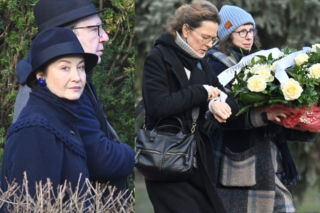 Zamachowski i jego była żona spotkali się po latach na pogrzebie Umer. On był z partnerką, a ona z ich córką. Są zdjęcia