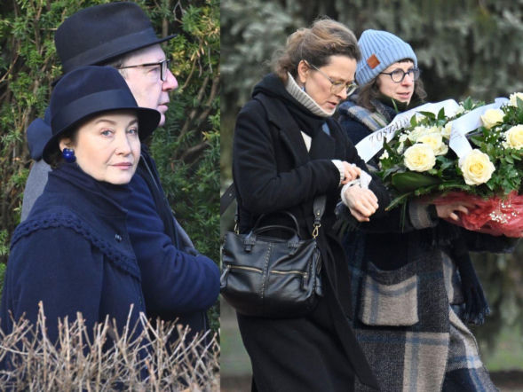 Zamachowski i jego była żona spotkali się po latach na pogrzebie Umer. On był z partnerką, a ona z ich córką. Są zdjęcia