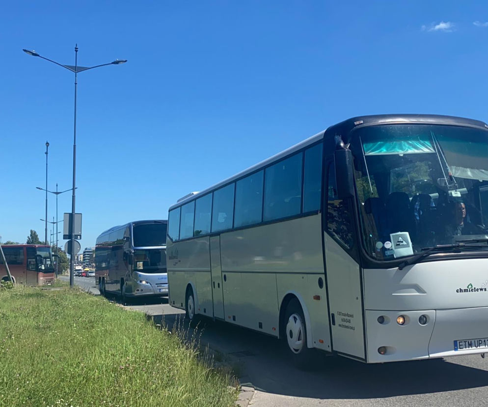 Protest autokarów 