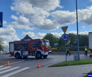 Tir ciągnął za sobą kobietę! Makabryczny wypadek w Mrągowie [ZDJĘCIA].