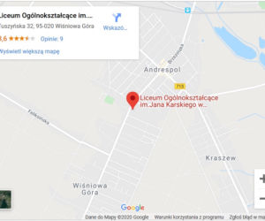 Liceum Ogólnokształcące im.Jana Karskiego w Wiśniowej Górze