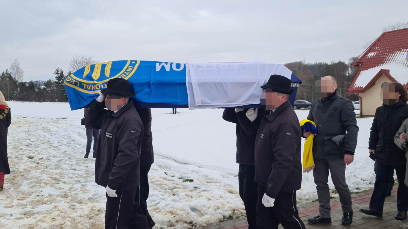 Poruszające słowa brata na pogrzebie żołnierza, który zginął w Ukrainie
