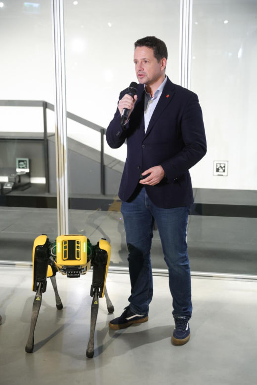 Pies-robot w Centrum Nauki Kopernik