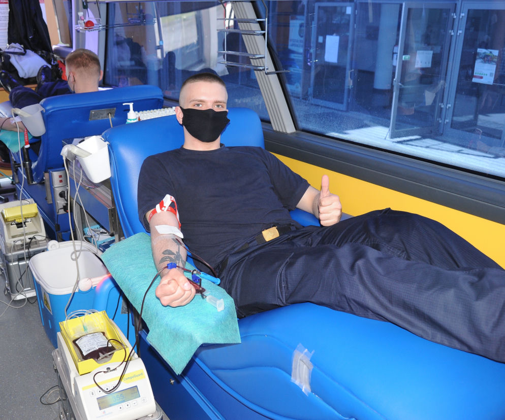 Akademia Marynarki Wojennej w Gdyni: Oddano prawie 260 litrów krwi!