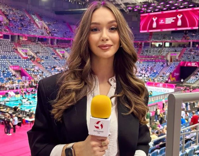 Aleksandra Klepaczka, miss i reporterka Ekstraklasy