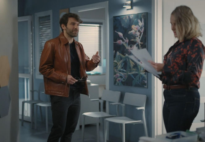 M jak miłość, odcinek 1895. Martin (Paweł Izdebski), Judyta (Paulina Chruściel)