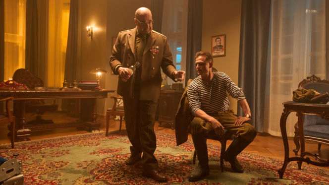 Wojna zastępcza. Generał Dubynin (Cezary Żak), pułkownik Zarudin (Dawid Dziarkowski)