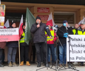 Protest rolników w Rzeszowie. „Będziemy tracić z roku na rok”