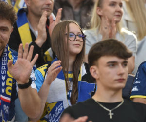 PRES Grupa Deweloperska Toruń - Gezet Stal Gorzów: Zdjęcia kibiców z meczu 7. kolejki PGE Ekstraligi na Motoarenie