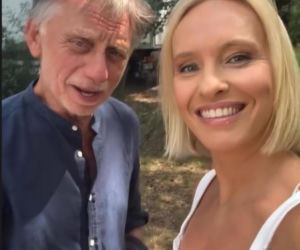M jak miłość nowy sezon na planie. Dorota (Iwona Rejzner), Robert Żak (Krzysztof Tyniec)