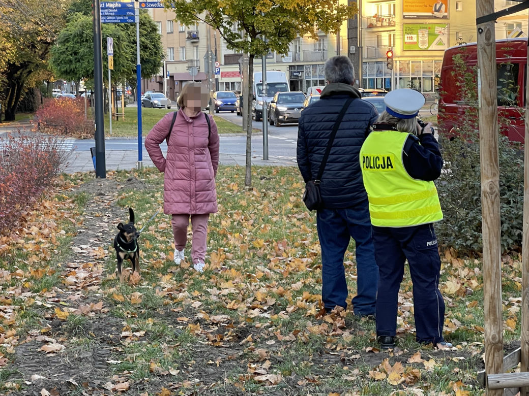 Dzieci zmiecione z pasów na Pradze-Północ. Kobieta za kierownicą