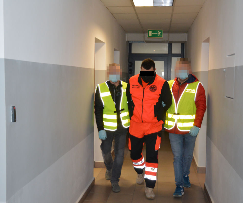 Wpadł w ręce policji
