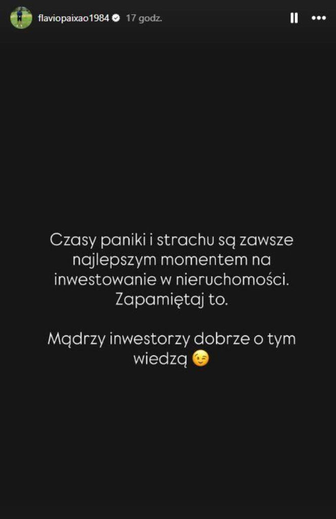 Flavio Paixao i inwestycje w Dubaju