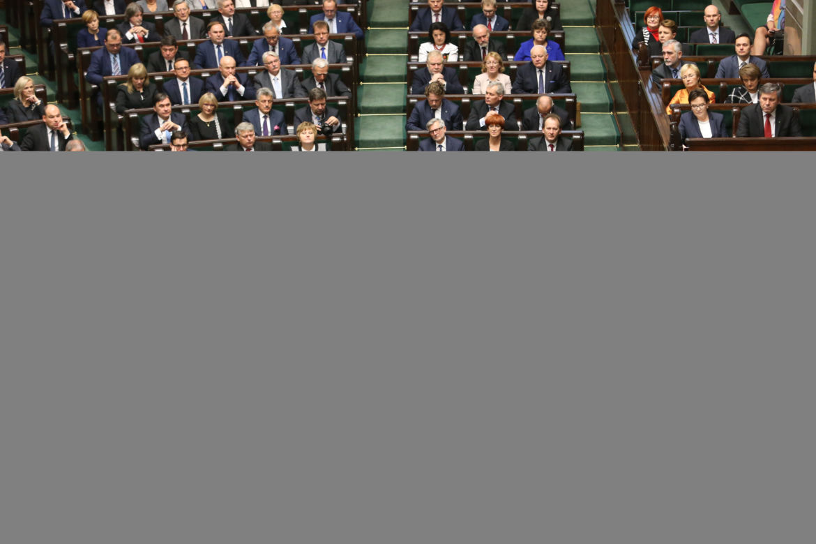  Inauguracja Sejmu, nowy Sejm.