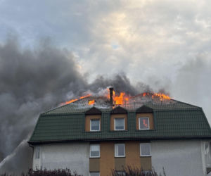 Pożar w Ząbkach (3.07.2025)