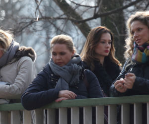 Przyjaciółki 5 sezon odc. 61. Inga (Małgorzata Socha), Patrycja (Joanna Liszowska), Anka (Magdalena Stużyńska), Zuza (Anita Sokołowska)