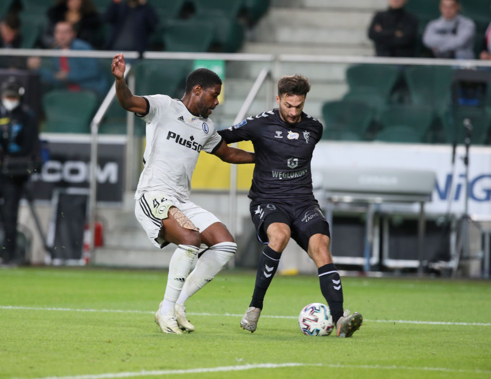Legia Warszawa vs. Górnik Zabrze, Jesus Jimenez
