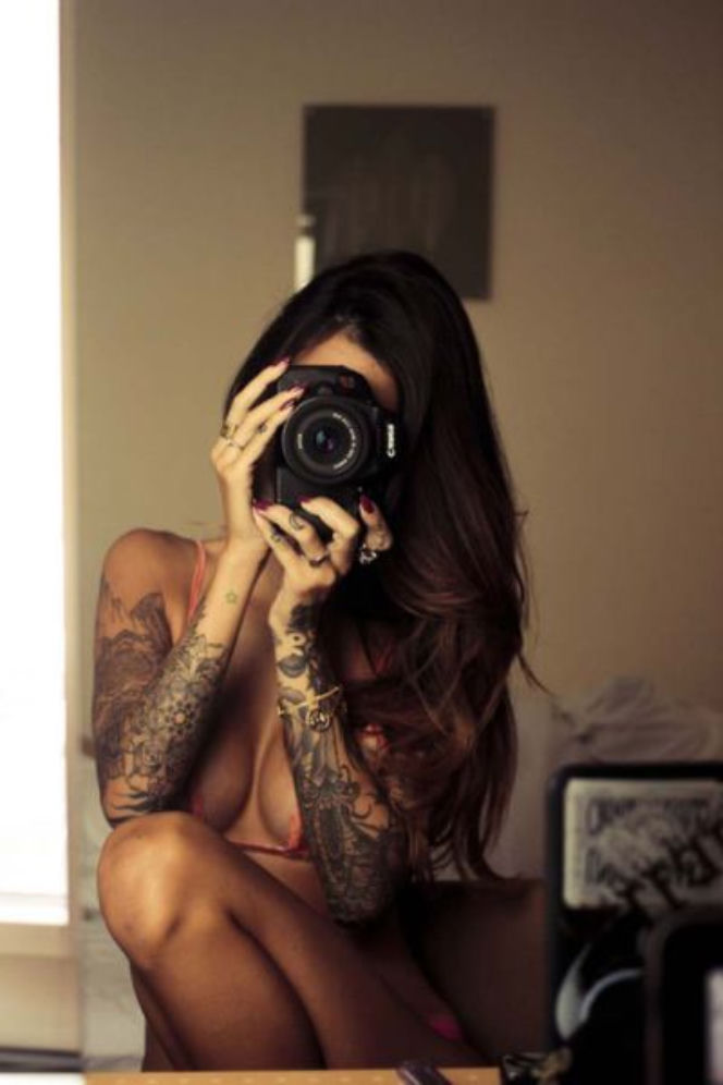 Sexy selfie
