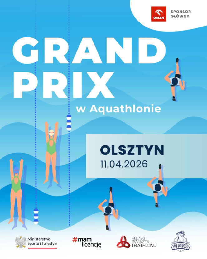 Grand Prix Polski w Aquathlonie Olsztyn 2026