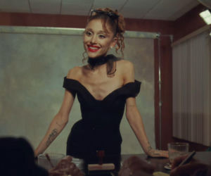 Ariana Grande w teledysku do petal