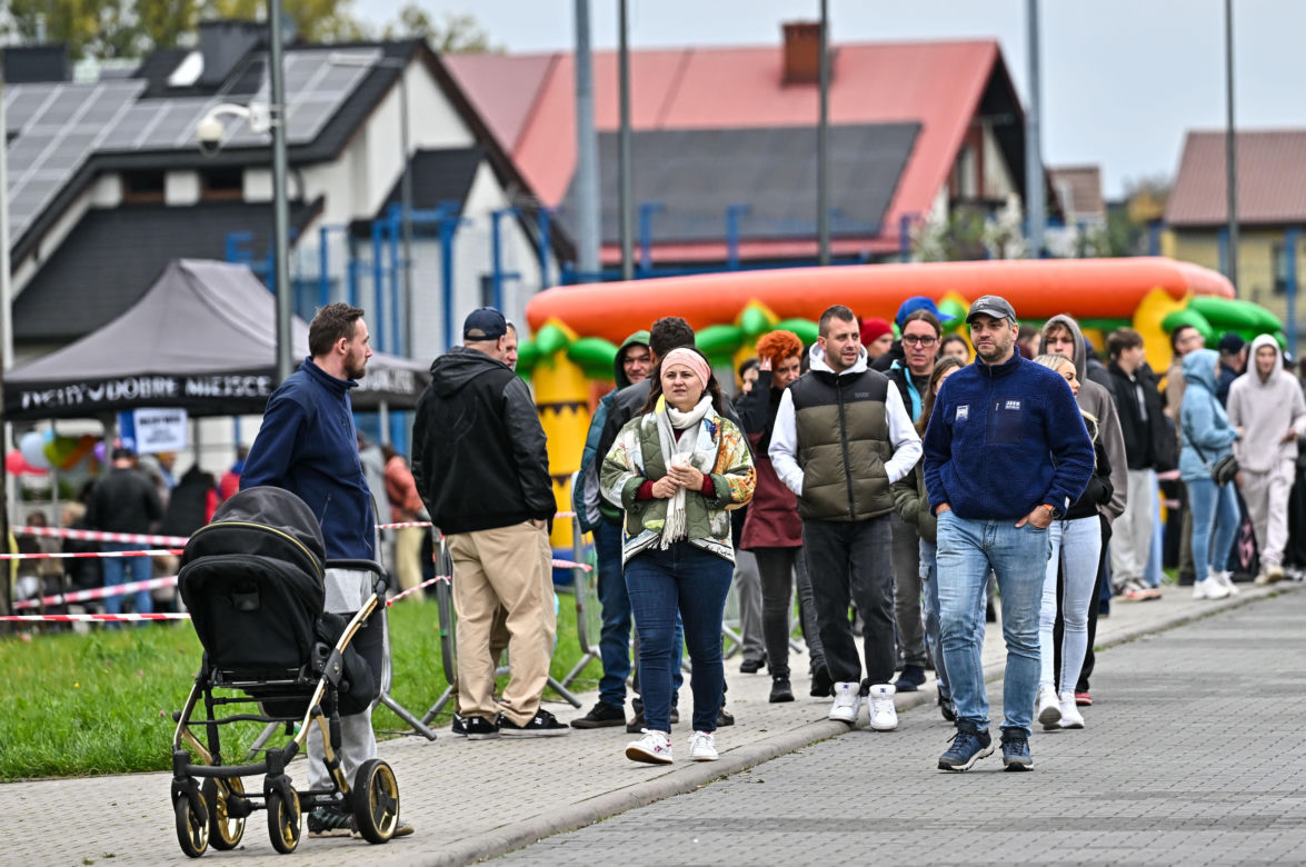 Serca na kołach. Akcja charytatywna na stadionie w Tychach