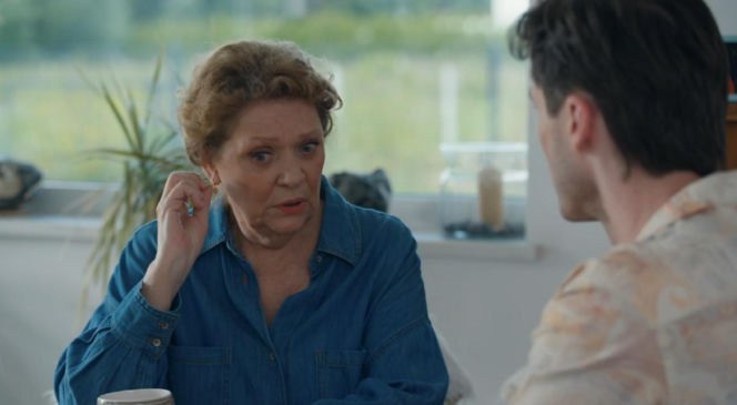 Barwy szczęścia odc. 3274. Cezary Rawicz (Marcel Opaliński),  Józefina Rawiczowa (Elżbieta Jarosik)