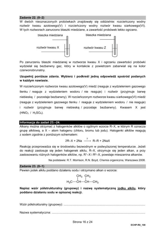 Matura 2021: chemia rozszerzona. Arkusze CKE. Co było na maturze z chemii?