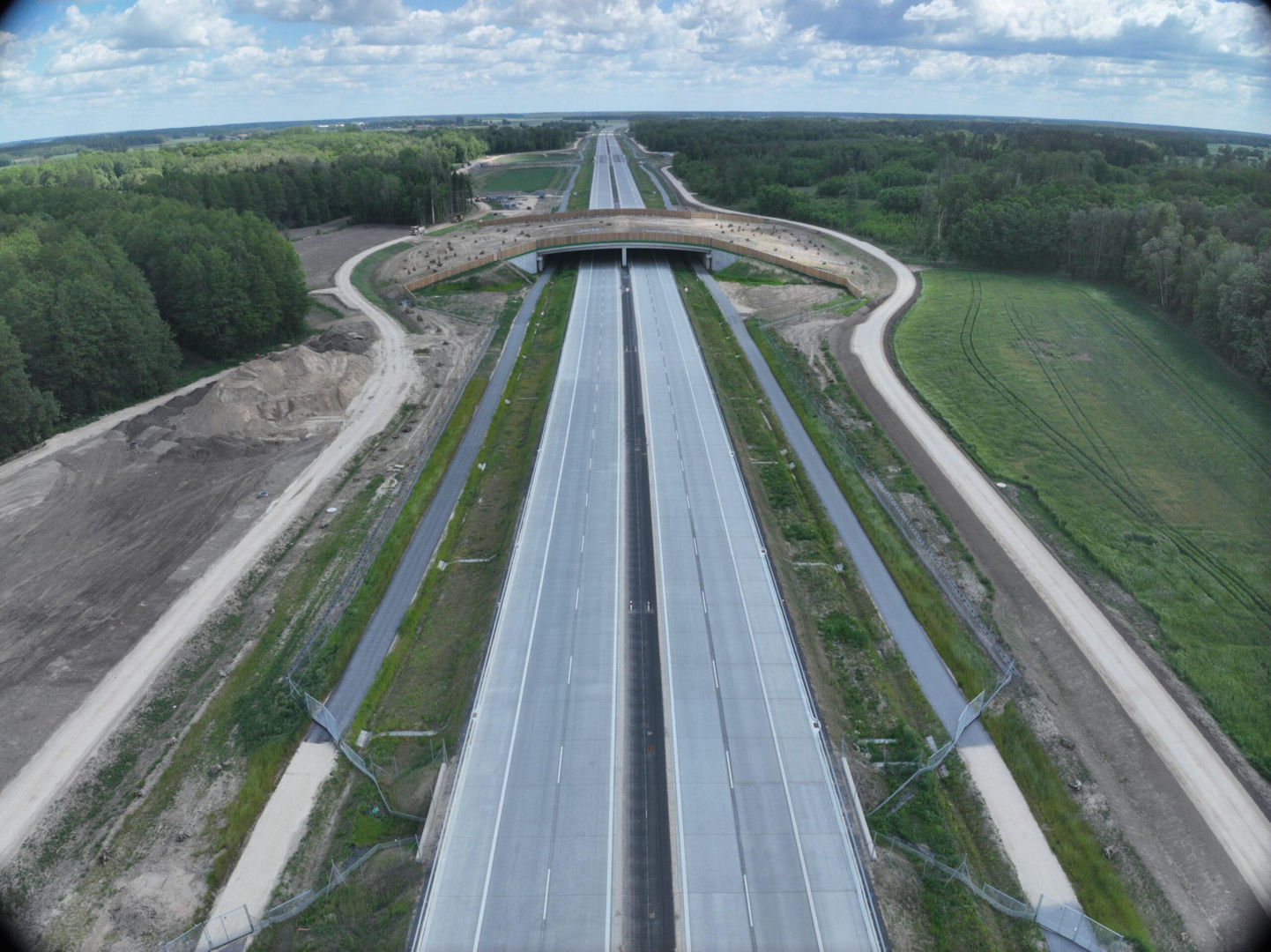 A2 między Siedlcami a węzłem Łukowisko