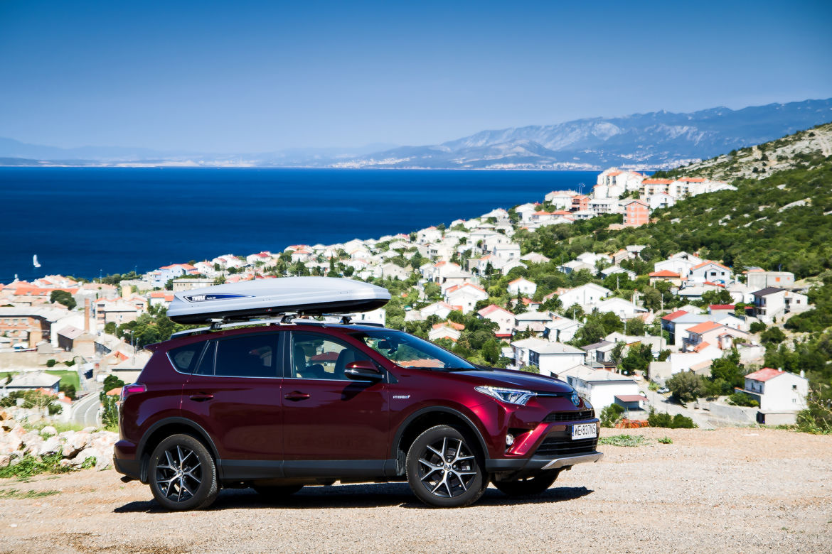 Toyotą RAV4 Hybrid do Chorwacji