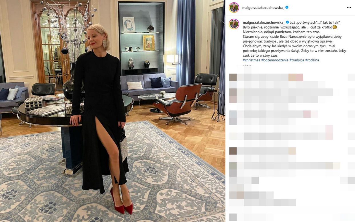 Małgorzata Kożuchowska i jej buty