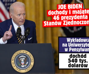 Joe Biden dochody i majątek 46 prezydenta Stanów Zjednoczonych
