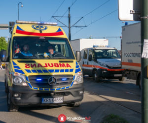 Zderzenie tramwajów na ul. Klimeckiego