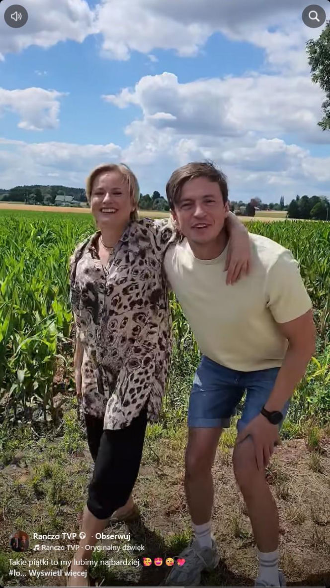 Ranczo. Fabian (Piotr Ligienza) i Klaudia (Marta Chodorowska) stworzą szczęśliwą rodzinę? To nagranie rozpaliło fanów do czerwoności