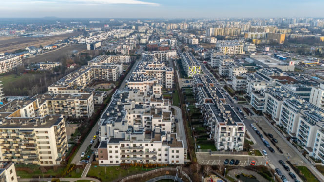 Nowa zabudowa na Chrzanowie w Warszawie