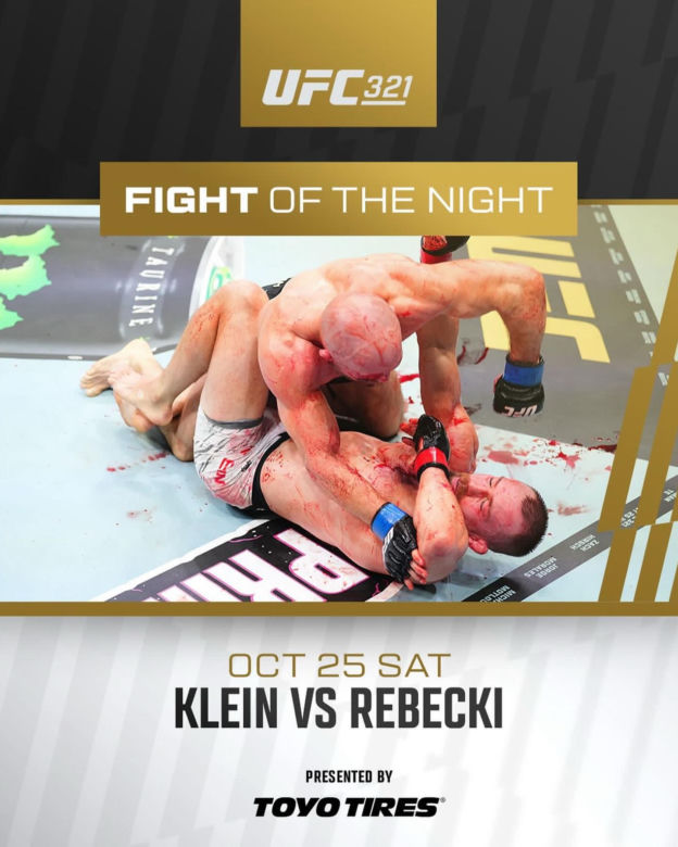 Mateusz Rębecki - Ludovit Klein na UFC 321