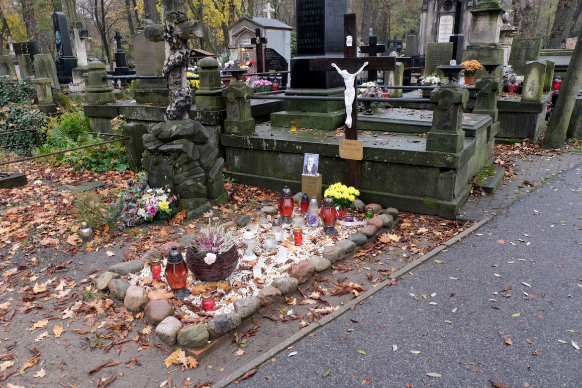 Grób Andrzeja Kopiczyńskiego