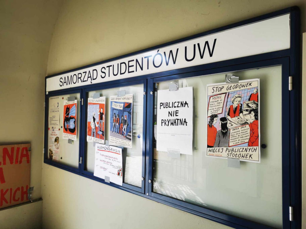 Bunt studentów na UW. Okupują siedzibę samorządu na Krakowskim Przedmieściu