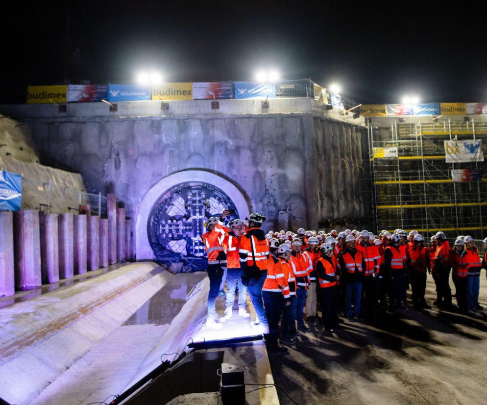 TBM Kinga wydrążyła tunel