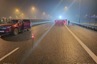 Czarna seria na autostradzie A4. Śmierć dwóch osób, karambol i droga zablokowana na wiele godzin