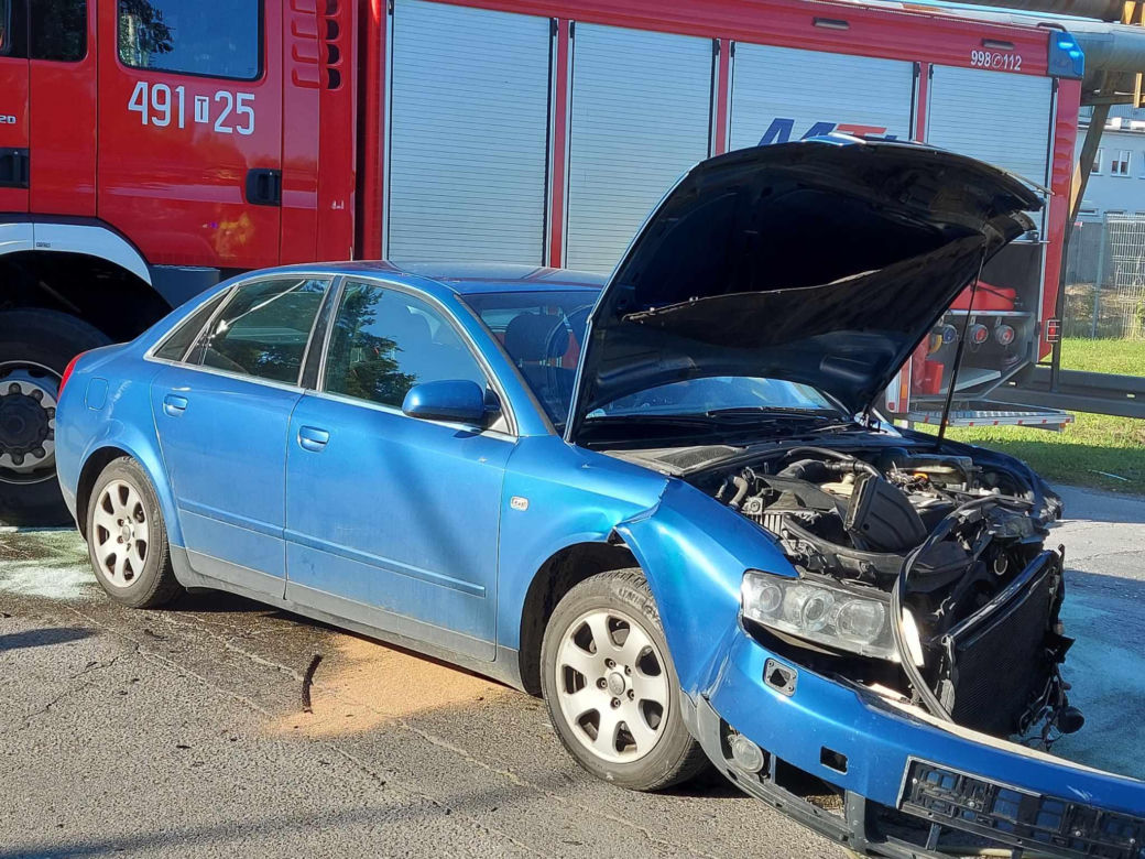 Wypadek na terenie SSE Starachowice